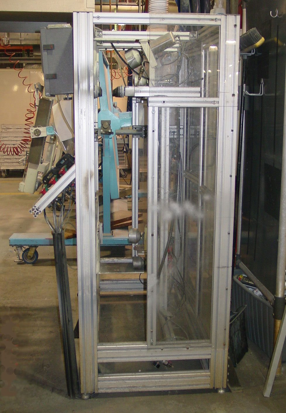 Radiator Final Leak Tester - Side View